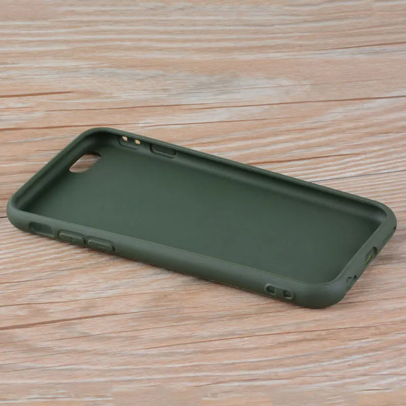 Матовый чехол для iPhone 6 6S карамельные цвета мягкий термополиуретановый материал