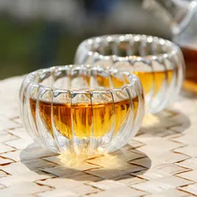 Двойными стенками Стекло Чай чашки полоса Caneca кунг-фу Copo теплоизоляция таза посуда