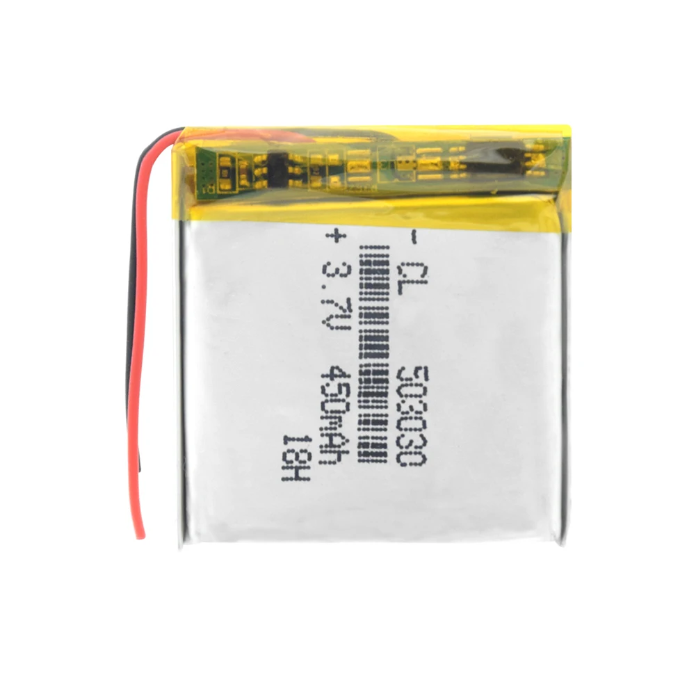 Полимерный аккумулятор 450 mah 3,7 V 503030 умный дом MP3 колонки литий-ионная батарея для dvr, gps, mp3, mp4, smart Watches, динамик светодиодный светильник