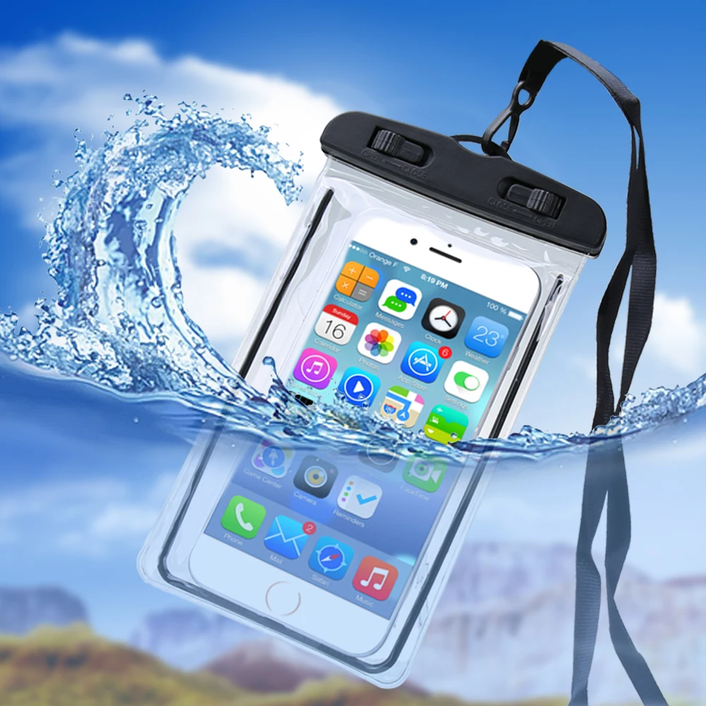 Fashion Luminous Outdoor Sports Waterproof Phone Case For iPhone X