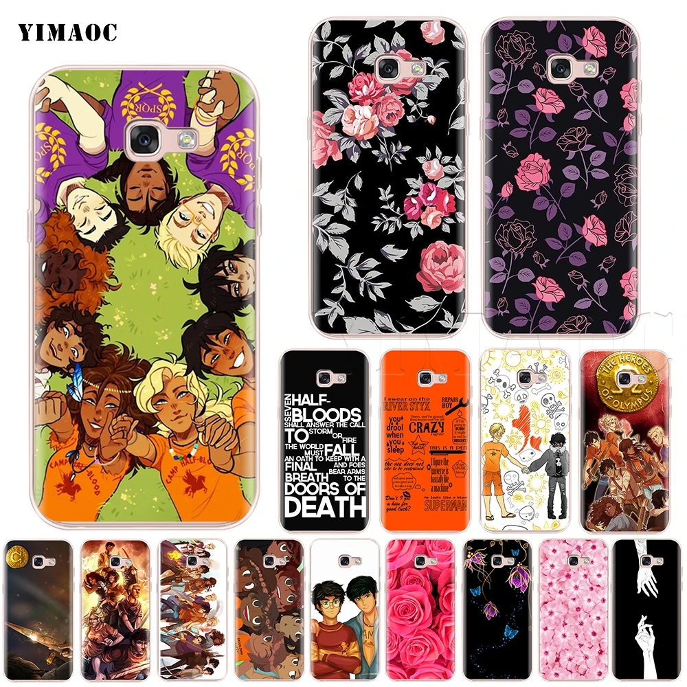 

YIMAOC The Heroes of Olympus Silicone Case for Samsung Galaxy A7 A8 A9 A10 A30 A40 A50 A70 M10 M20 M30 S10e J6 Plus 2018