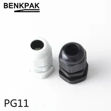 5 шт PG11 нейлоновые кабельные сальники Водонепроницаемый уровень 5-10 мм кабель совместных