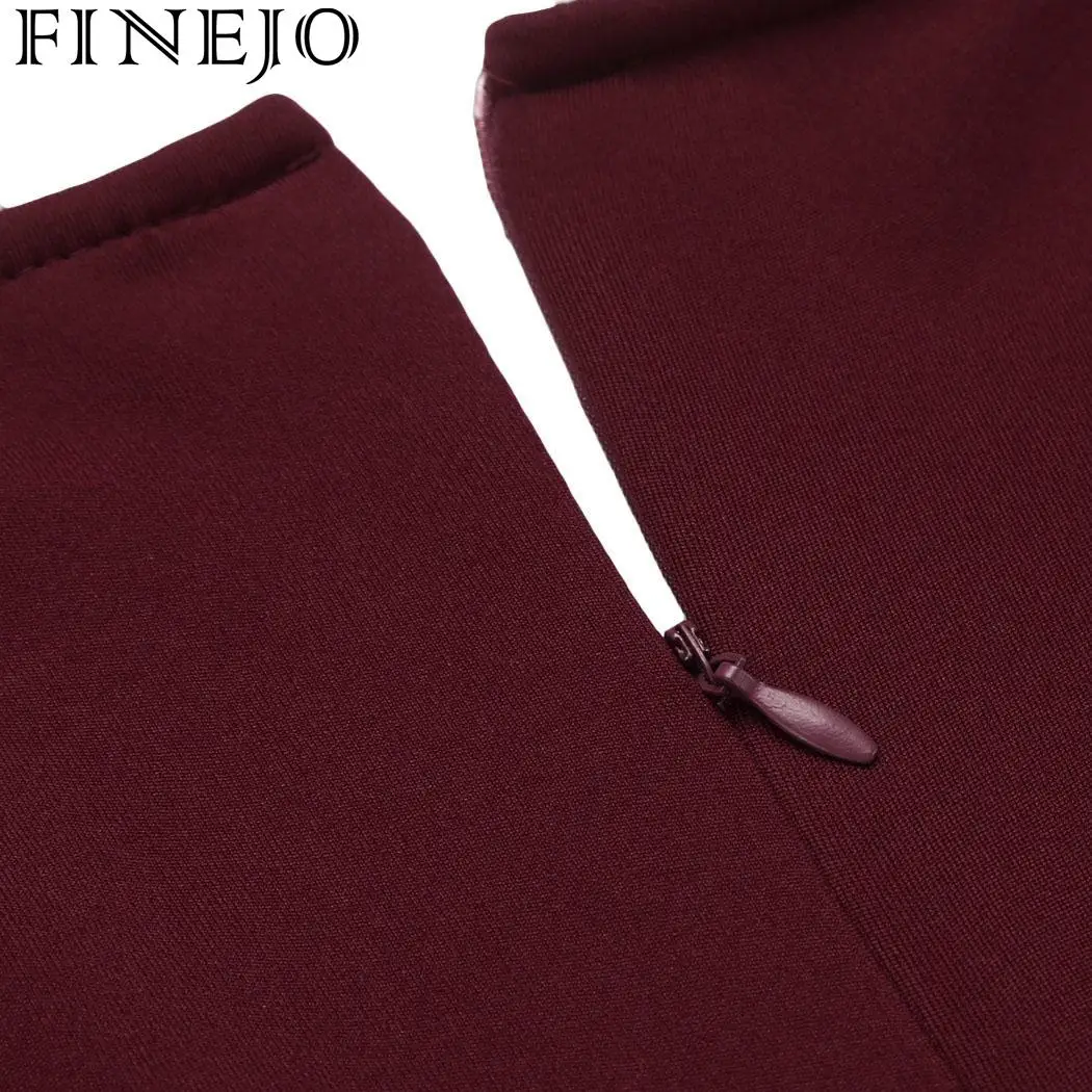 Женское вечернее платье FINEJO однотонное сексуальное летнее трапециевидной формы