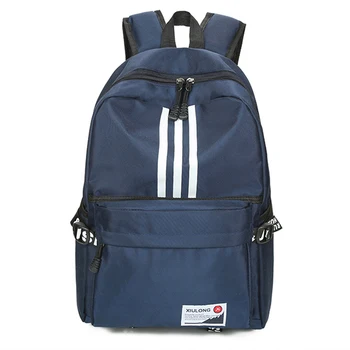 

New Korean Version Women Men School Students Backpack Unisex Travel Shopping Shoulders Bag