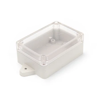 

1PC White 83x58x33mm Clear Cover Electronic Plastic Box Waterproof Electrical Junction Case For Electronic Projects Box