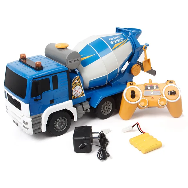 Remote control Mixer Truck Model 2.4G Program Simulation Cement