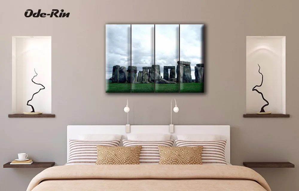 Ode Rin 5 piece canvas art no frame wall art home decoration diy oil