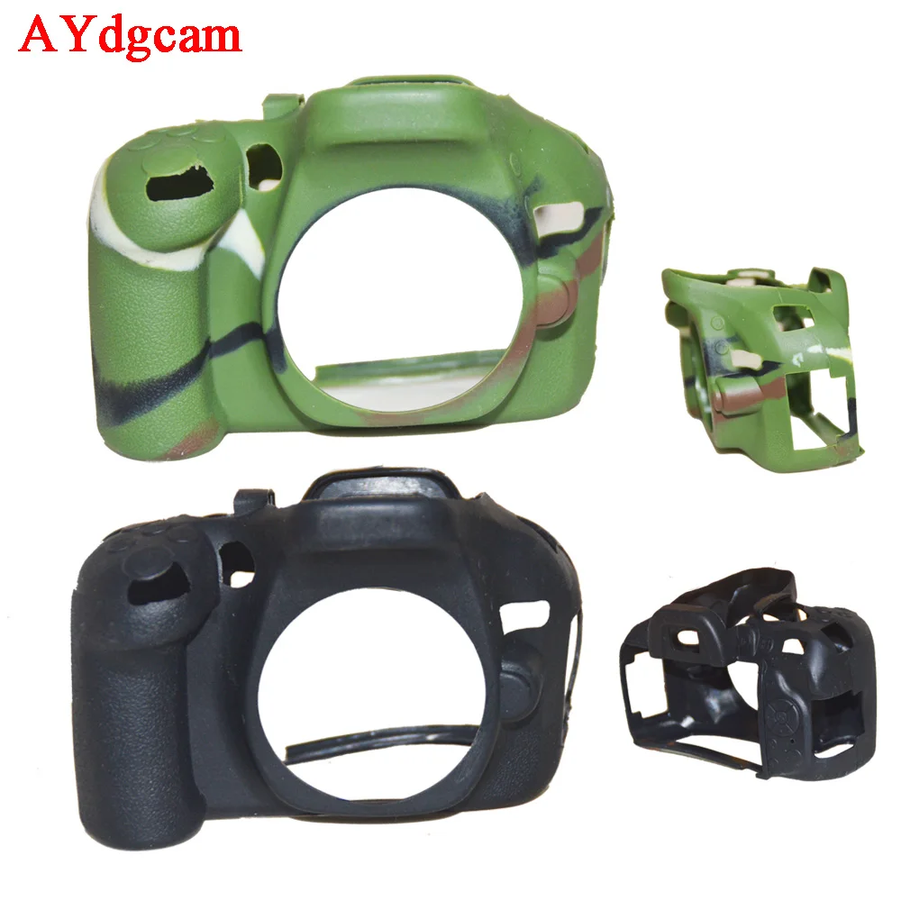 Nice Soft Camera Video Bag For Nikon D5100 D5200 Silicone Case Rubber Camera case Protective Body