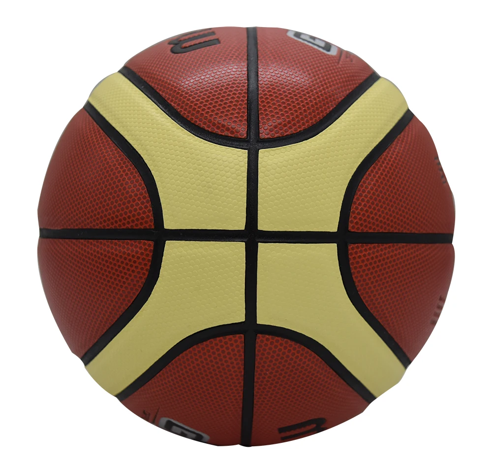 Расплавленный Баскетбольный мяч GT5X BGT5X новые высококачественные из натуральной расплавленной искусственной кожи официальный размер 5 для внутреннего баскетбола