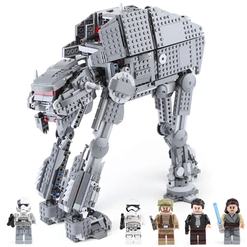 

05130 Star The First Order Heavy Assault Walker Set Wars Compatible Legoinglys 75189 Building Blocks Toys Birthday Gifts