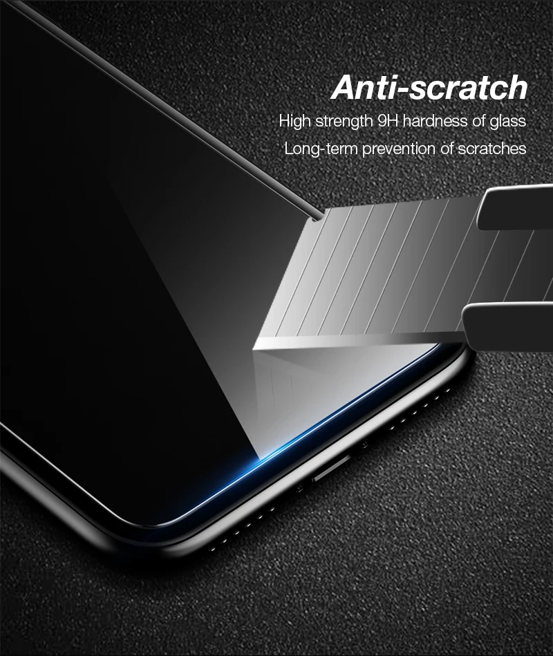 5 Tempered Glass for iphone 10