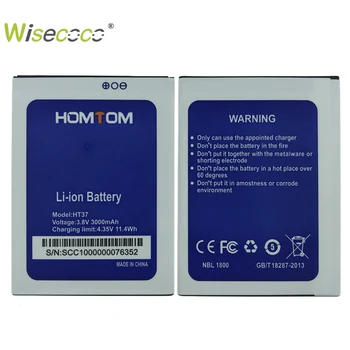 

New 100% HOMTOM HT37 Pro Battery Large Capacity Full 3000mAh In Stock Home delivery For HOMTOM HT37 Smart Phone
