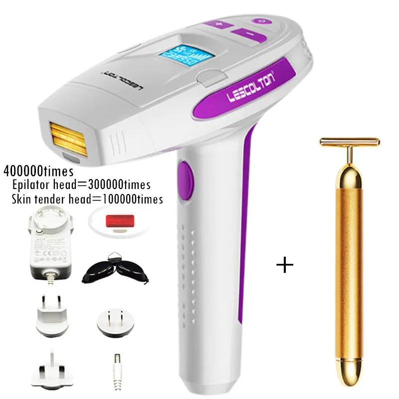 Laser Hair Removal LCD Display Hair Epilator Instrument Body Depilator Machine IPL Laser LCD Hair Remover Skin Rejuvenation