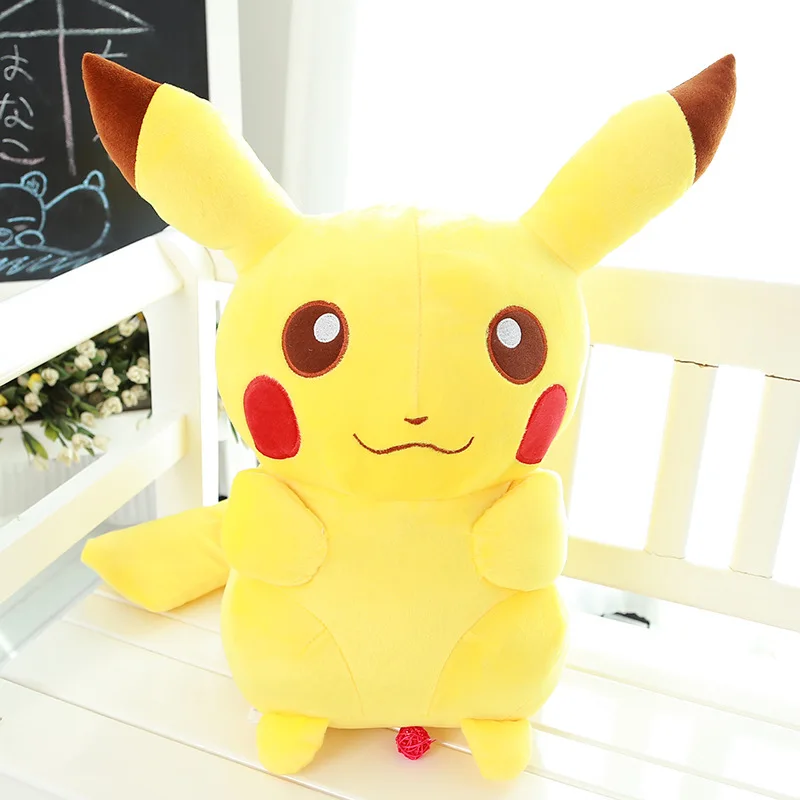 Kawo cute 35 cm 45 cm Pikachu Muñecas alta calidad peluche Pikachu muñeca niños Niñas regalos Kawo cute 35 cm 45 cm Pikachu Muñecas alta calidad peluche Pikachu muñeca niños Niñas regalos