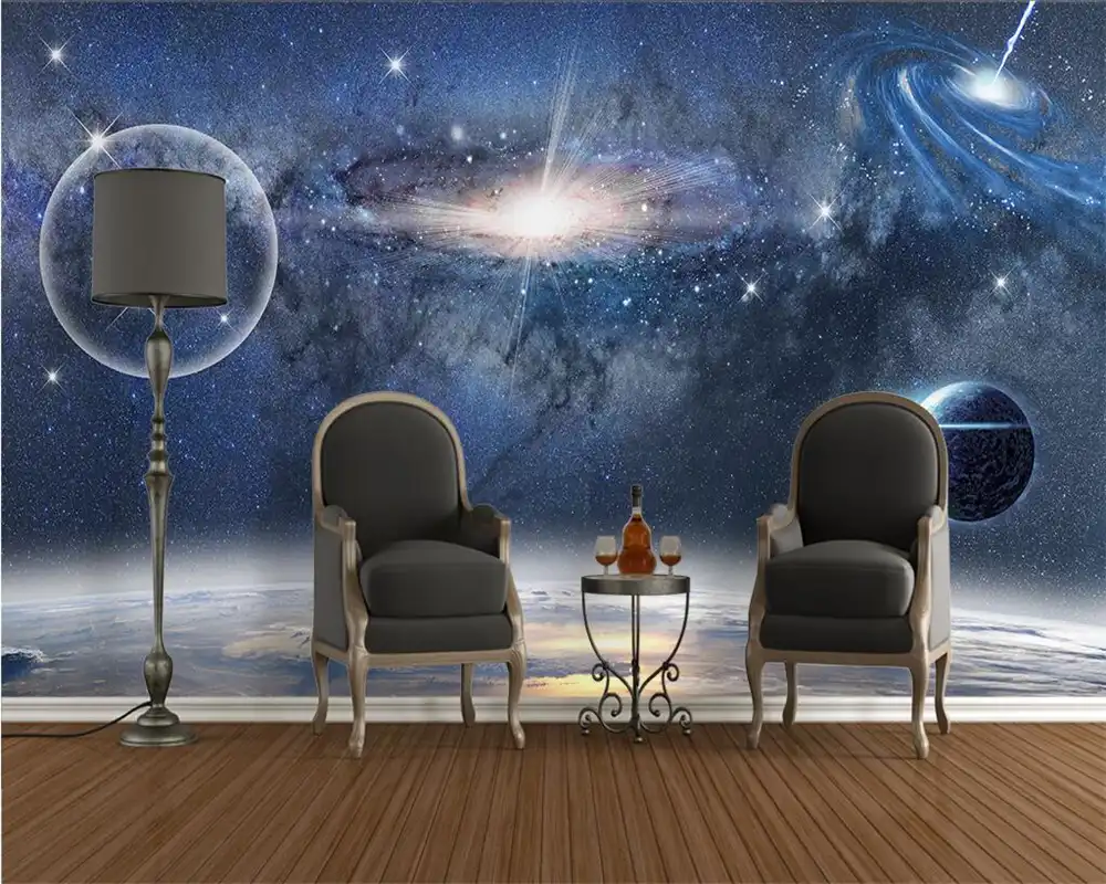Beibehang Photo Wallpaper 3d Aesthetic Starry Space Black Hole Background Living Room Bedroom Tv Sofa Background 3d Wallpaper Custom Wallpaper 3d Wallpaperwallpaper 3d Aliexpress