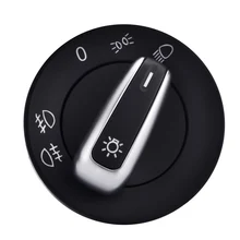 NS Modify Headlight Switch Fog Lamp Switch For VW Golf 5 6 GTI Mk5 Mk6 Jetta 5 6 Passat B6 Touran Tiguan 5ND941531A 2x transparent housing headlight lens shell cover lamp assembly for vw mk5 golf 5 gti gli jetta 2005 2009 car styling xnc