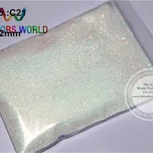 TCR21 сверкающий слиток белого цвета, яркий цвет, размер 0,2 мм, блестящий порошок для ногтей, Гель-лак для ногтей, искусство Татто, украшение своими руками