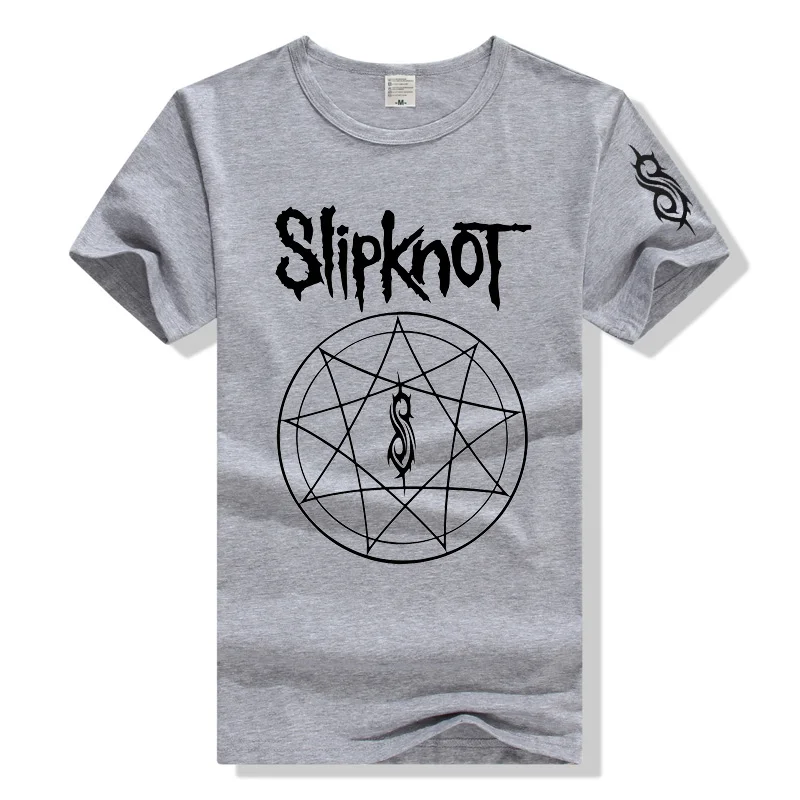 Новая модная мужская футболка с коротким рукавом принтом Slipknot Iowa Skull Rock Band 3D