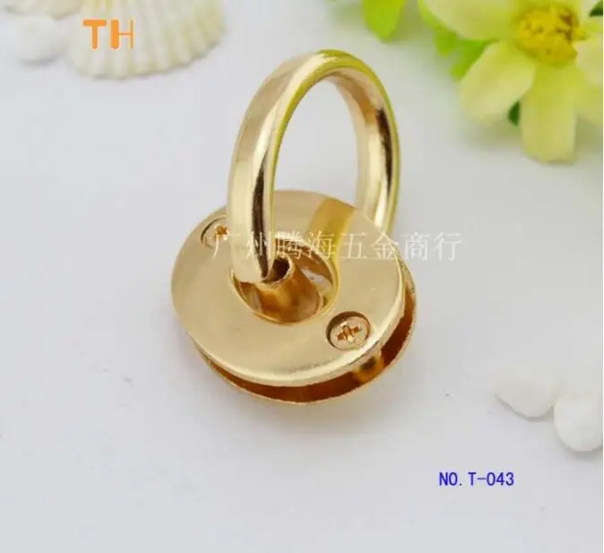 

(10 PCS/lot) zinc alloy die casting is not rust straps button link arm in arm + O corns bags handbags hardware accessories