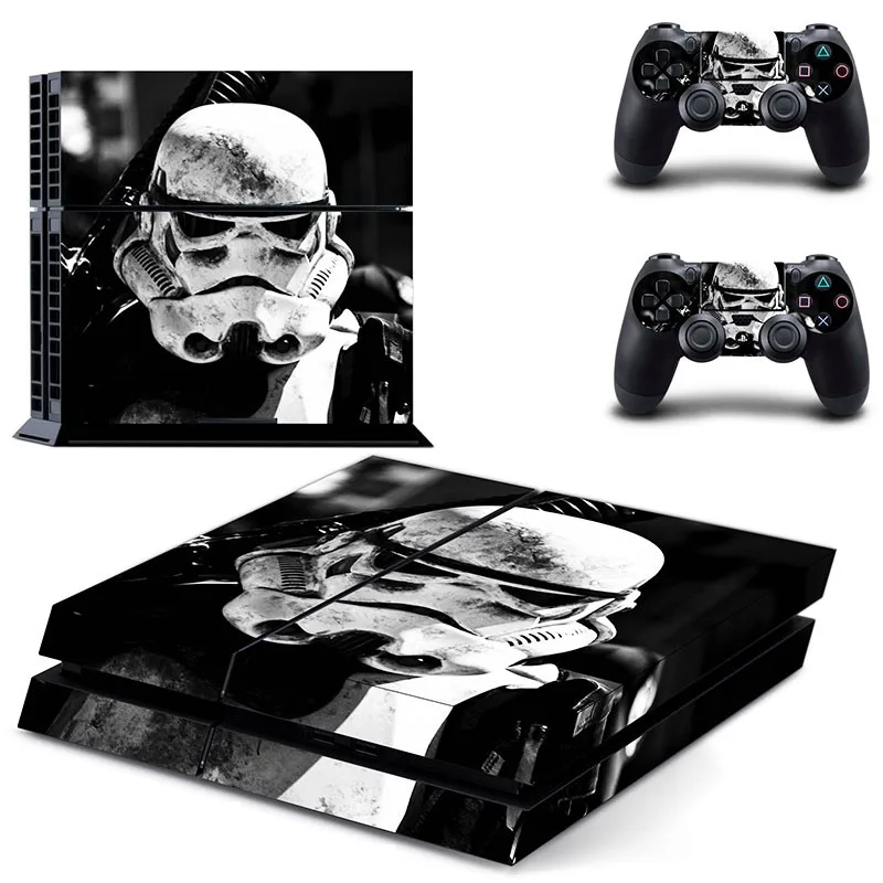 Star Wars виниловые наклейки на кожу Крышка для sony PS4 Игровые приставки 4 консоли и 2 контроллера», «The Force Awakens» Стикеры