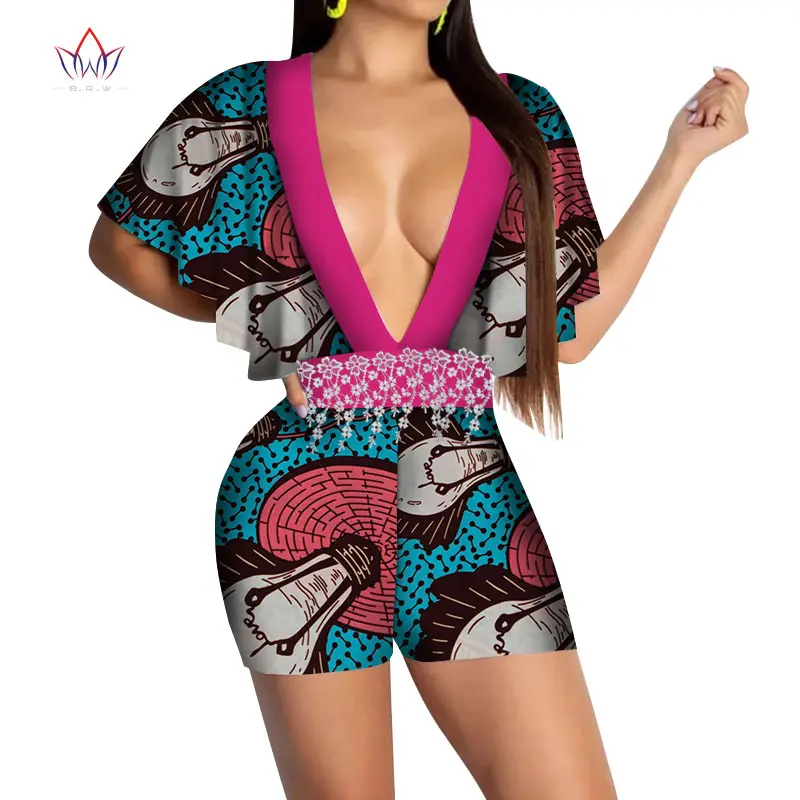 dashiki jumpsuit plus size