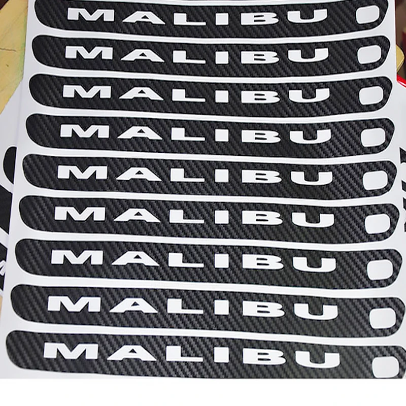Автомобильный-Стайлинг 3D наклейки эмблемы из углеродного волокна для Chevrolet Malibu-2012 автомобильный светильник с высоким тормозом, аксессуары