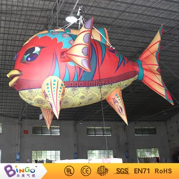 

2017 Newest design 4M / 13FT Inflatable Clownfish model Inflatable hanging Nemo fish for Ocean theme type Decor fishing toys