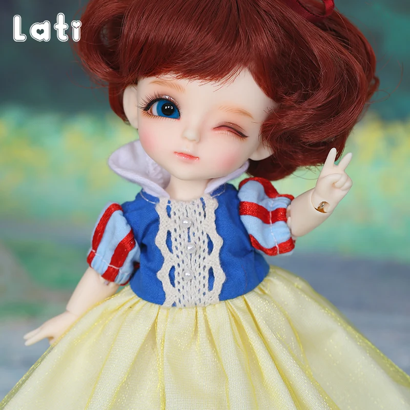 Lati Yellow Luna BJD куклы 1/8 высокое качество милые игрушки для девочек лучший рождественский подарок Luts Linachouchou дети друзья Сюрприз подарок
