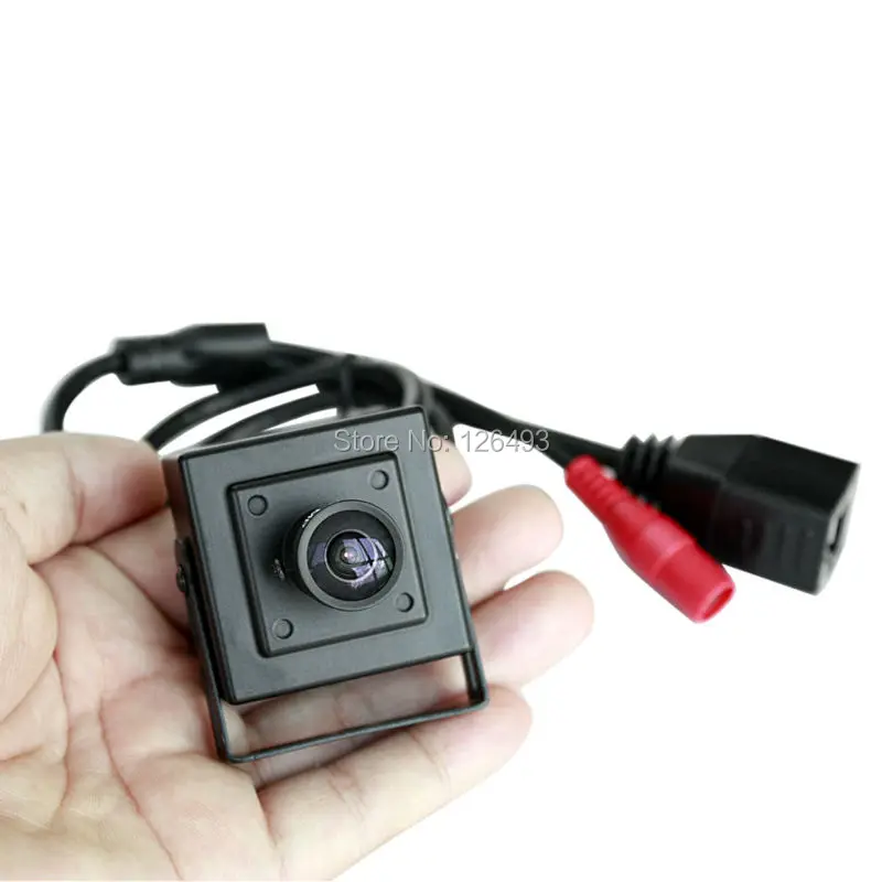 720P HD Onvif P2P H.264 170 градусов широкоугольный Рыбий глаз мини ip камера для атм машин