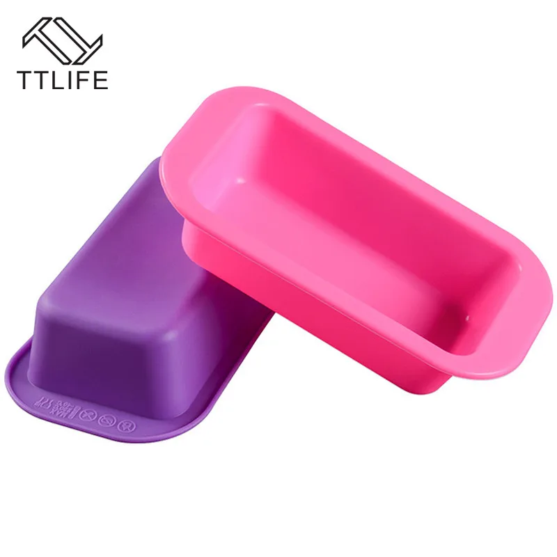 TTLIFE Симпатичные Силиконовые формы для торта ручной работы прямоугольное Мыло