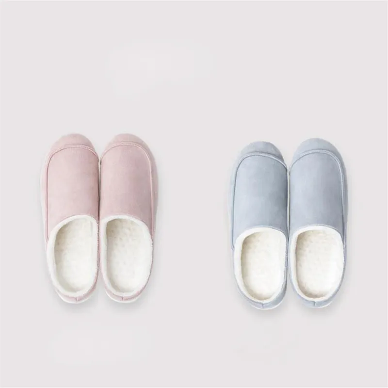 Xiaomi one cloud Suede home cotton slippers Removable insole Soft Comfortable Winter Non-slip Sole Light-weight Slippers unisex (6)