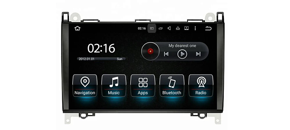 Android 7.0 up IPS car player for Mercedes Benz B Class W245 2005~2011 original Style Autoradio gps navigation Bluetooth WiFi 5