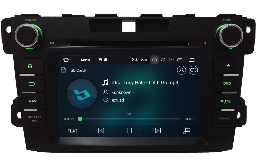 Sale 7" Octa Core 4G WIFI Android 8.1 4GB RAM 64GB ROM RDS BT Car DVD Player Autoradio Head Unit GPS Glonass For Mazda CX-7 2007-2015 2