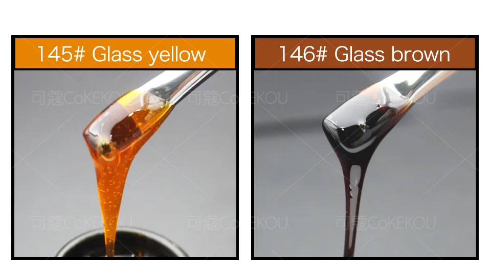 Glass amber gel (4)