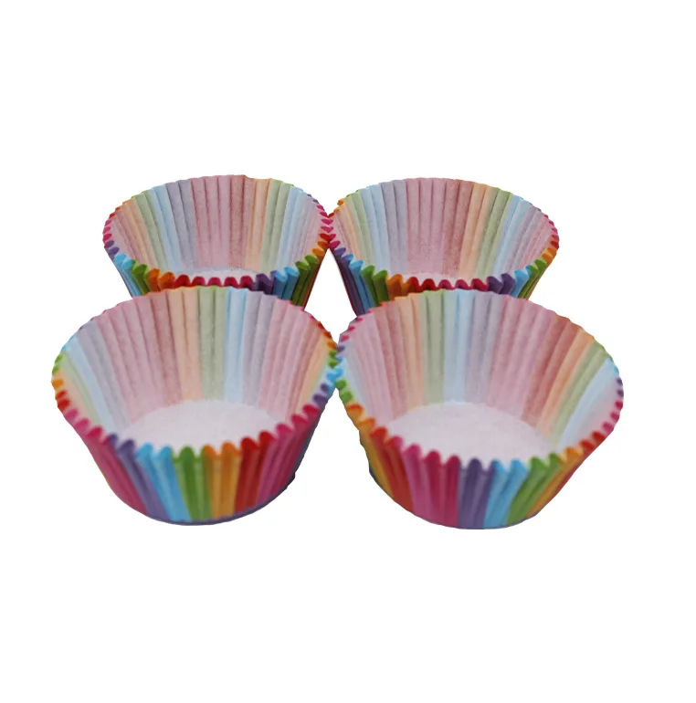 Rainbow Cake Paper Cup Baking Muffin Chocolate Glutinous Rice Rainbow Cake Paper Cup Baking Muffin Chocolate Glutinous Rice