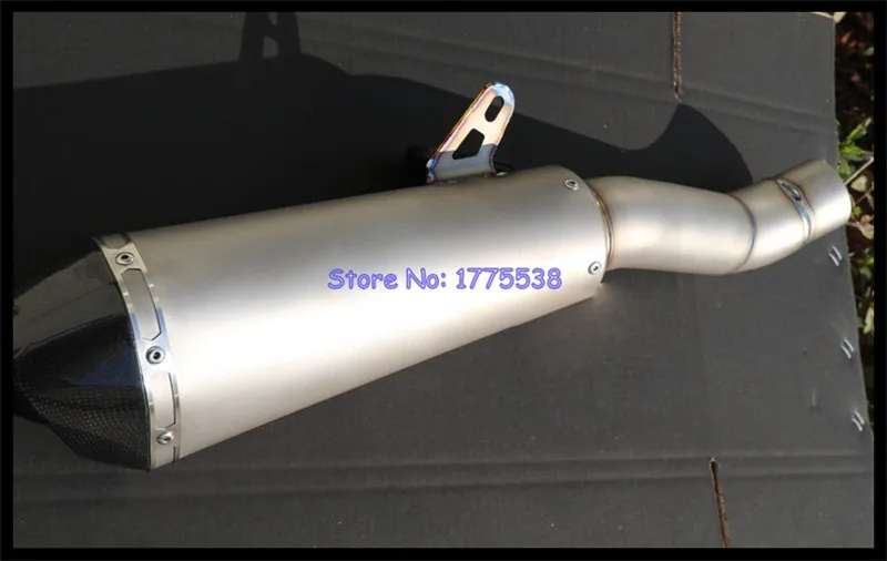 Titanium Alloy for Ducati Monster 821 1200R 1200S 14-19 Motorcycle Exhaust Muffler Link Pipe Muffler Exhaust Escape Middle Pipe - Image 2