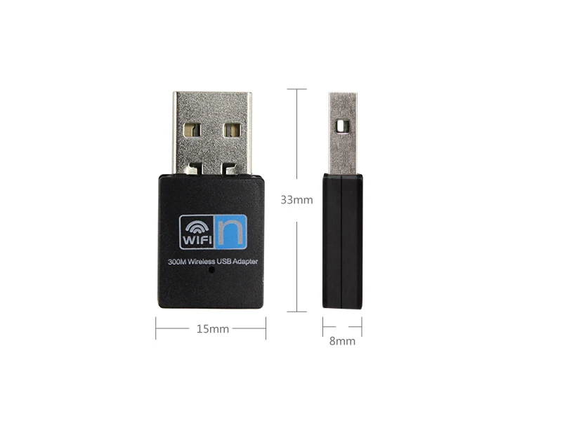 KuWFi 300 м USB wifi адаптер Realtek RTL8192EU чипсет 2T2R мини беспроводная wifi сетевая карта 802,11 n/g/b wifi LAN адаптер