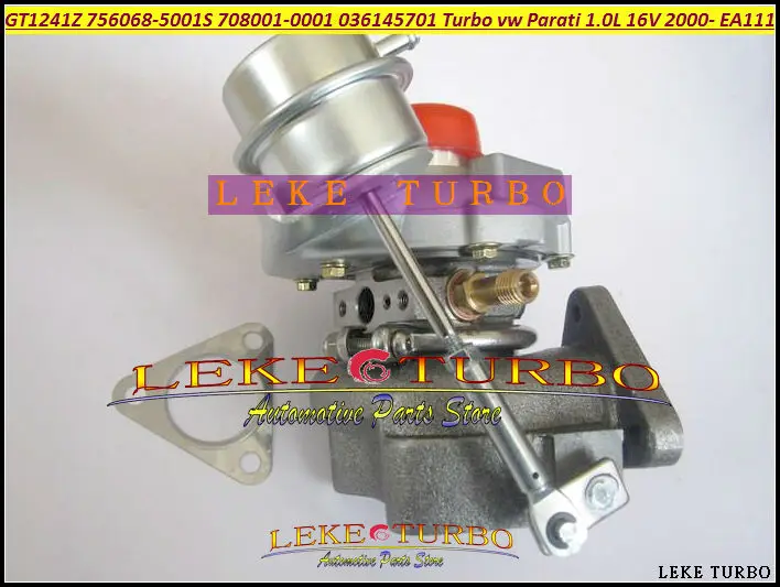 GT1241Z 756068-5001S 756068 756068-0001 708001-0001 036145701 TURBO Turbocharger AUdi VW Volkswagen Parati 1.0L 16V 2000- EA111 (3)