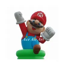 Надувная мультяшная копия гигантская надувная Супер Марио модель для рекламы