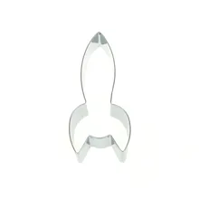 1 шт. DIY ракета формочка для печенья из нержавеющей стали инструменты для печенья прессформы 4,2*9*2,5 см