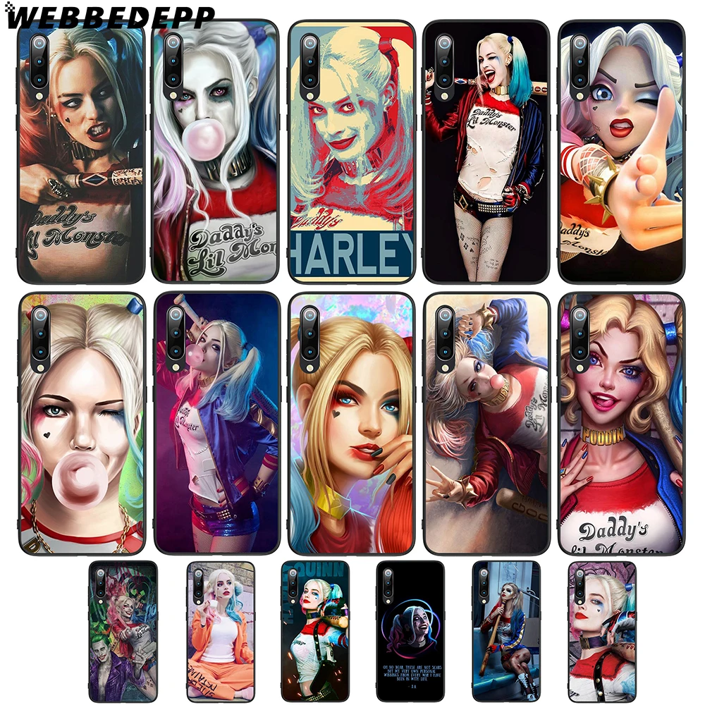 WEBBEDEPP отряд самоубийц Harley Quinn Мягкий ТПУ чехол для Xiaomi Redmi GO Note 4 4X 5 6 pro 5A Prime 7