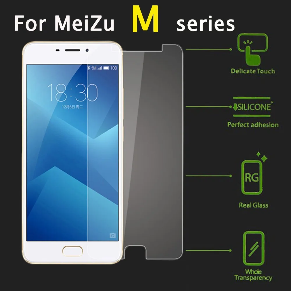 Для meizu m6 note защита экрана на meisie meizy защитная пленка из закаленного стекла meuzu m3 m5