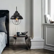 Новая американская мода стеклянная крышка старинные лампы фонаря пузырь настенный светильник