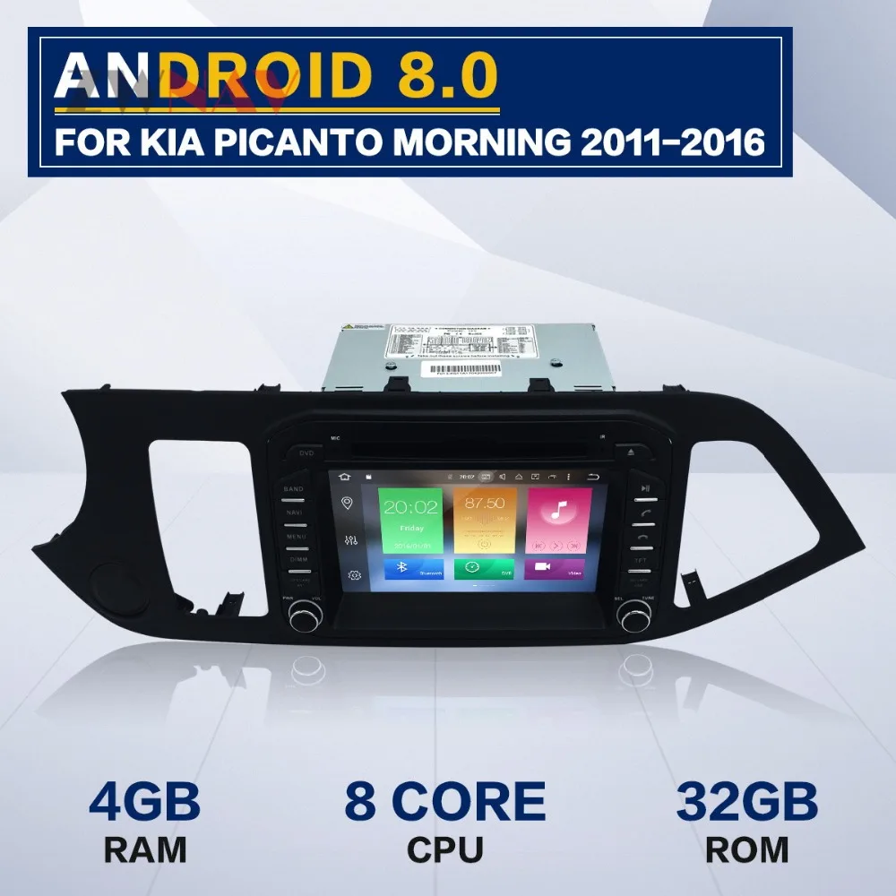 Android 8 0 8 Core RAM 4GB ROM 32GB font b Car b font DVD Player