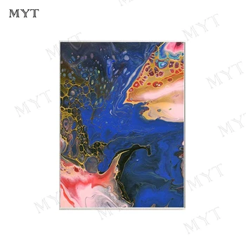 

MYT Hand Made Abstract Pictures Oil Paintings For Living Room Decoration Hang Pictures Oil Painting New Wall Art No Framed