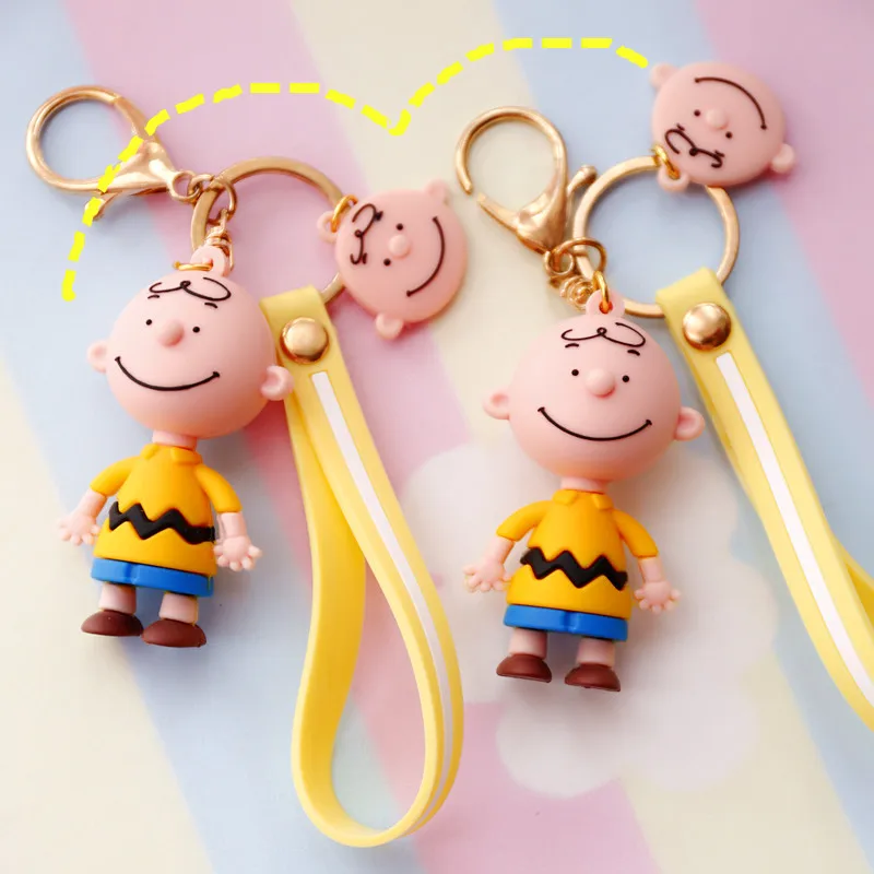 Charlie Brown 3inch Action Figure keychain keyring