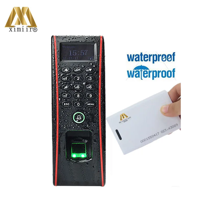 

IP65 waterproof fingerprint access control and time attendance TF1700 door access control fingerprint recognization machine
