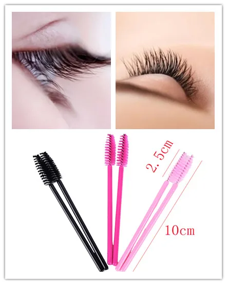 50Pcs Eyelash Extension Disposable Mascara Wand Applicator Spoolers Makeup Brush Tool Cosmetic Hot Sale
