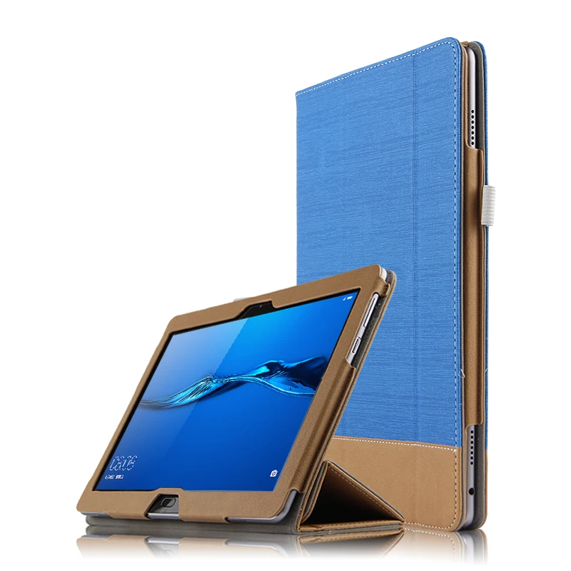 Чехол книжка из искусственной кожи для Huawei MediaPad M3 Lite 10 WP HDN W09 Honor Waterplay чехол