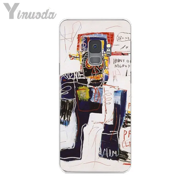 Yinuoda Jean Michel Basquiat художественный чехол для Samsung S5 S6 edge S6edge Plus S7 S8 S9 Plus|Чехлы-накладки|